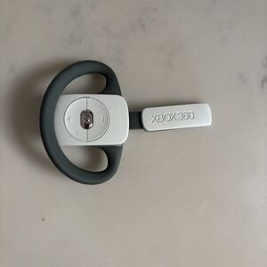 Official Microsoft Xbox 360 Wireless Ear‎ Piece Headset & Microphone UNTESTED